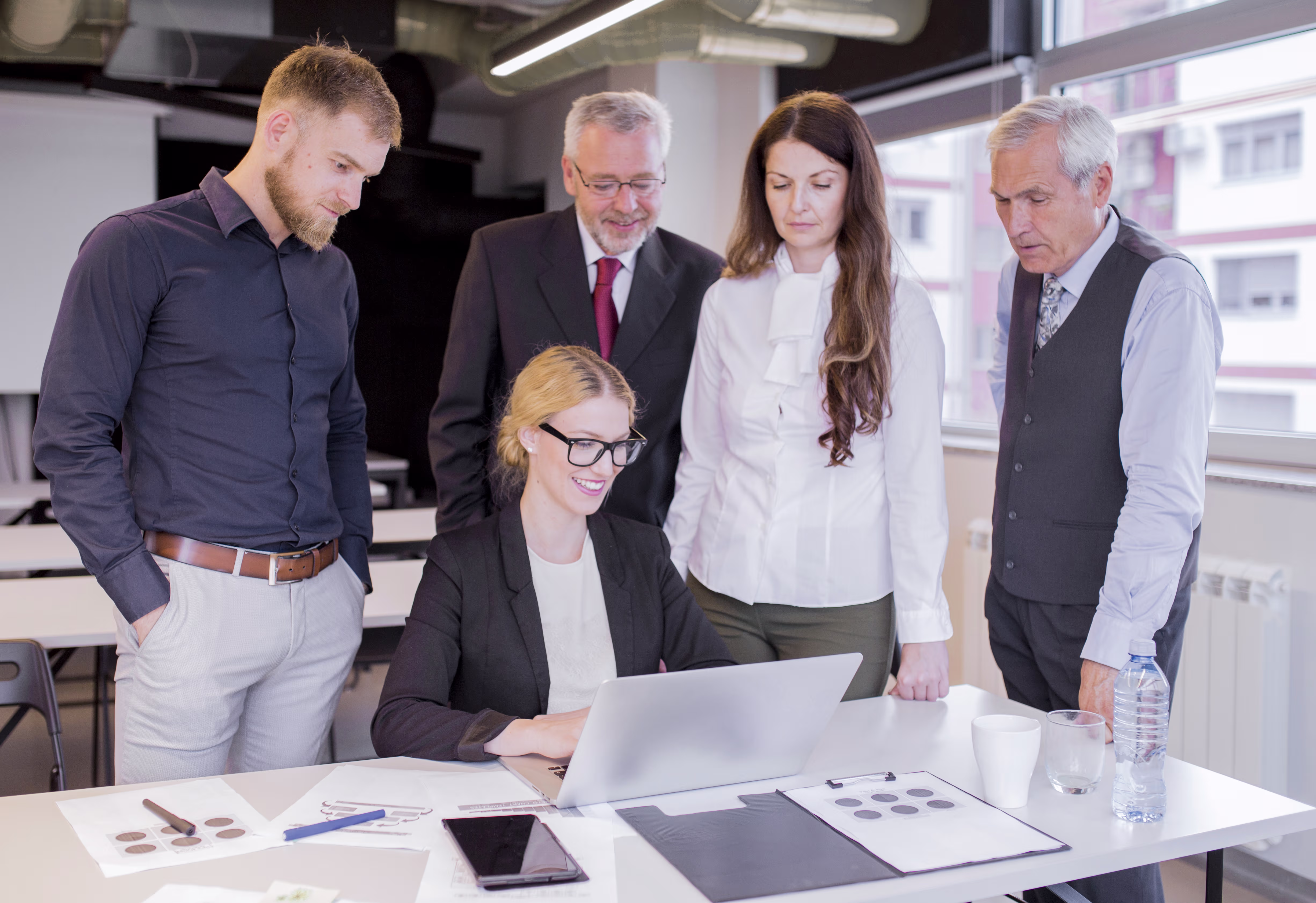 Unser Team im Büro